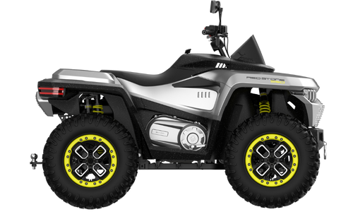 טרקטורון בנדה רדסטון Redstone 550 BENDA - מבט מהצד