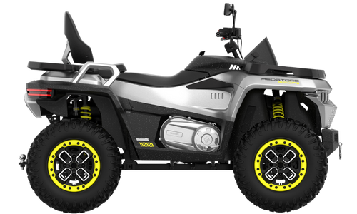 טרקטורון דו מושבי בנדה רדסטון Redstone 550 R2 BENDA - מבט מהצד