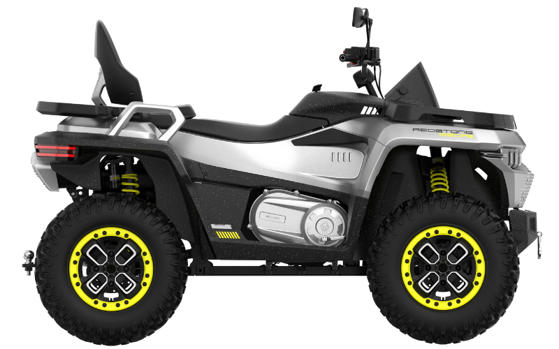 מבט צד של טרקטורון שטח בנדה 550 R2