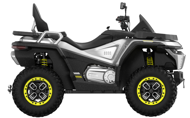 מבט צד של טרקטורון שטח בנדה REDSTONE 1000 R2